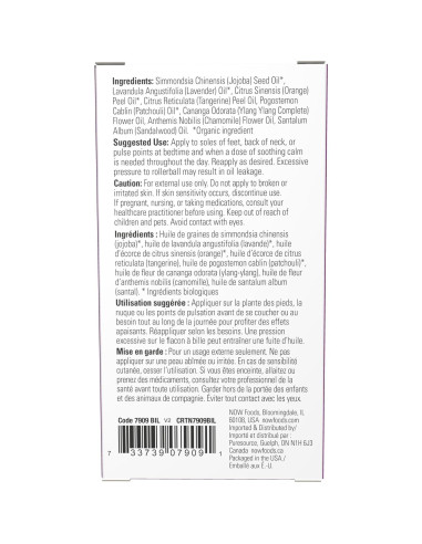 Aceite Esencial Relajante NOW Toma Un Zen Diez 10 mL