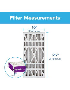 Filtro de Aire Filtrete 40x61 cm MPR 1550 Pliegue Profundo 2