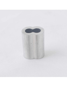 Manga de Prensado de Aluminio HIGOOD 1/4" (6.35 mm) - Paquete de 25 2