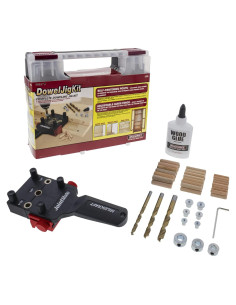 Kit Plantilla de Espigas Milescraft 1333 con Brocas y Pegamento