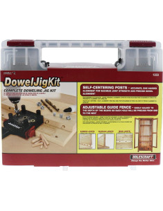 Kit Plantilla de Espigas Milescraft 1333 con Brocas y Pegamento 2