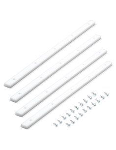 Barra de Inglete HDPE POWERTEC 43.18 cm 4PK con Tornillos