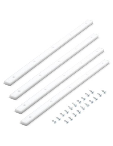 Barra de Inglete HDPE POWERTEC 43.18 cm 4PK con Tornillos