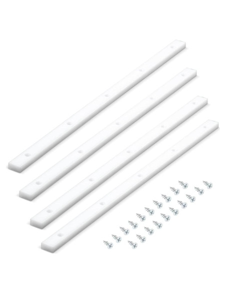 Barra de Inglete HDPE POWERTEC 43.18 cm 4PK con Tornillos