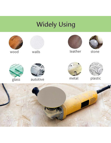 Kit de Discos de Lija 133pcs 2" Grano 60-7000 CKFCXC