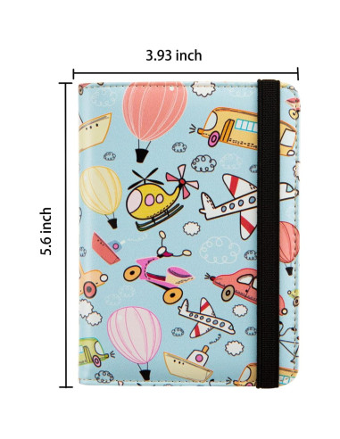 Organizador de Pasaporte AIRMORS Avión RFID Unisex