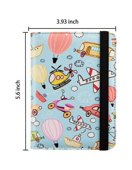 Organizador de Pasaporte AIRMORS Avión RFID Unisex