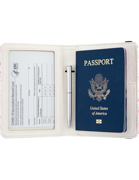 Organizador de Pasaporte AIRMORS Avión RFID Unisex