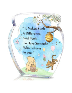 Decoración de Escritorio Acrílica Tarro de Miel Winnie Pooh