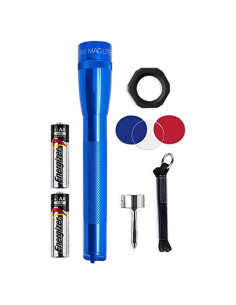 Linterna LED MagLite Mini Azul - 127 Lúmenes, IPX4, 2 Modos