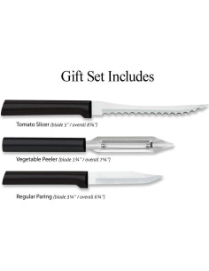 Juego de Cuchillos Rada Cutlery 3 Piezas Pelar y Cortar 2