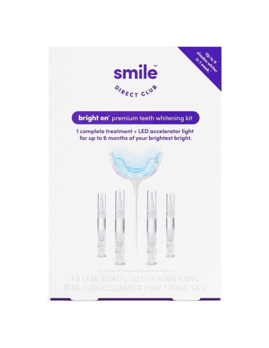 Kit Blanqueamiento Dental SmileDirectClub con Luz LED - 4 Gel
