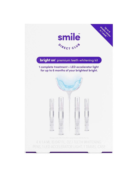 Kit Blanqueamiento Dental SmileDirectClub con Luz LED - 4 Gel