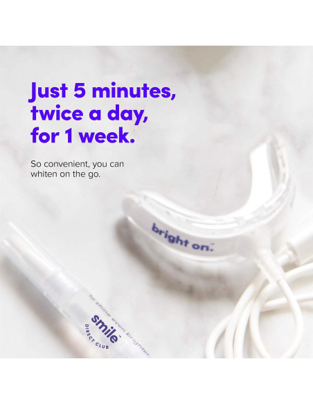 Kit Blanqueamiento Dental SmileDirectClub con Luz LED - 4 Gel