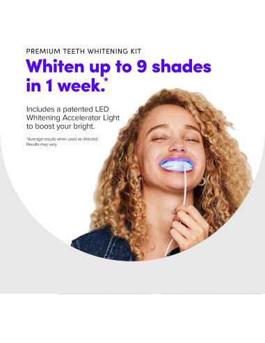 Kit Blanqueamiento Dental SmileDirectClub con Luz LED - 4 Gel