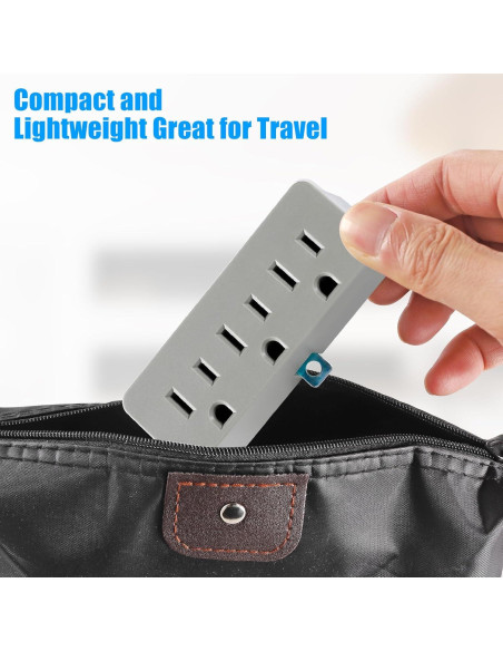 Adaptador a Tierra TENINYU 3 Patas a 2 Patas Triple Salida