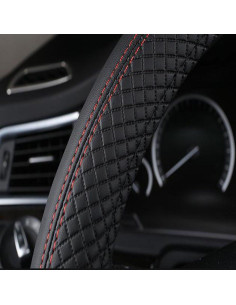 Funda de Volante de Coche SHIAWASENA 15 Pulgadas Antideslizante 2