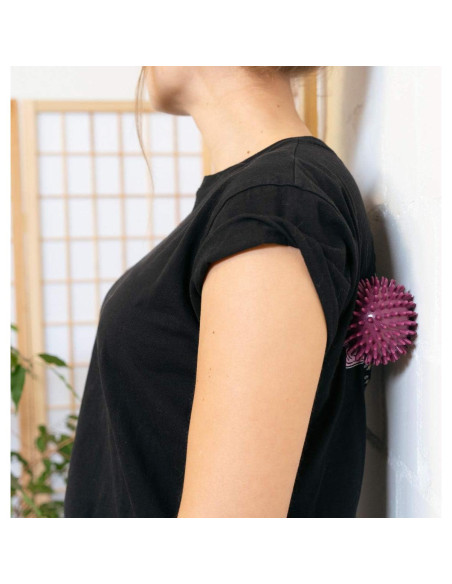 Set de 2 Pelotas de Masaje Espinosas Navaris -  8 cm