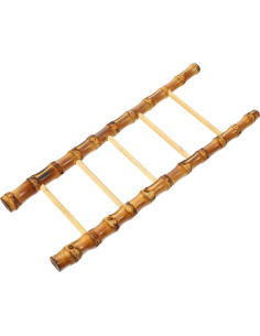 Escalera de Bambú Artibetter 2 Pcs para Decoración de Sushi 2