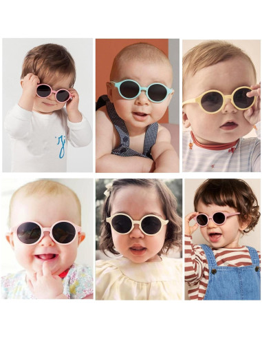 Gafas de sol polarizadas HYCREDI para bebés UV400 - 0 a 2 años