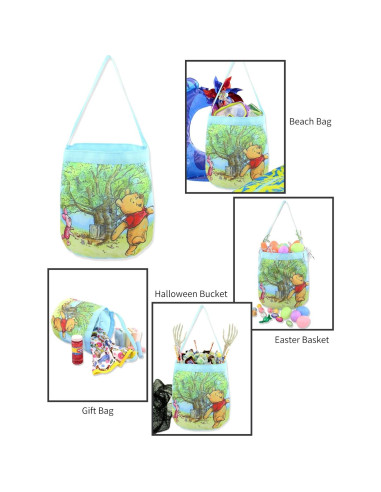 Cesta de Regalo Colapsable Winnie the Pooh 22.86 cm Nylon