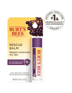 Bálsamo Labial Burt's Bees Rescue Balm Saúco 4.25 g Natural 2