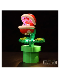 Kit de Iluminación LED LightGo para Planta Piraña Lego 71426