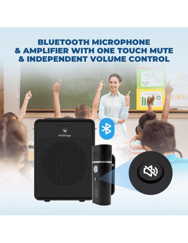 Amplificador de Voz Inalámbrico ResponseBridge B006 con Micrófono Lavalier