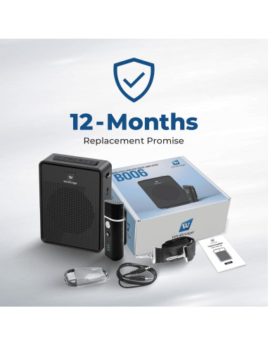 Amplificador de Voz Inalámbrico ResponseBridge B006 con Micrófono Lavalier