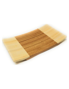 Plato de Servicio de Sushi de Bambú Hogar Asiático 21x12 cm