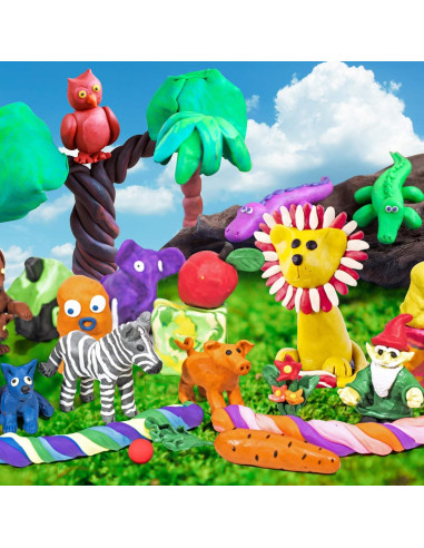 Arcilla Secada al Aire ESSENSON Magic Clay 24 Colores