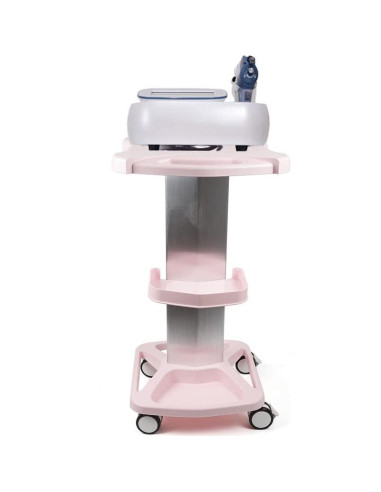 Carro de salón de belleza LOYALHEARTDY Rosa 46x38x73cm