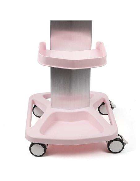 Carro de salón de belleza LOYALHEARTDY Rosa 46x38x73cm