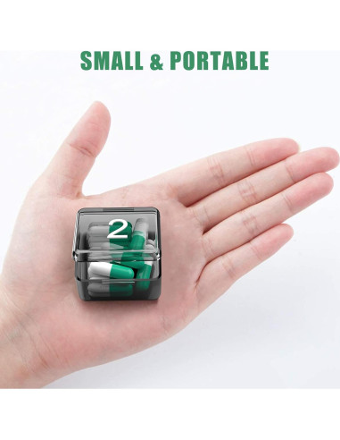 Organizador de Pastillas Mensual DOHIMGIO - 30 Compartimentos