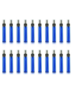 Juego de 20 Botellas de Perfume Vacías 10ML YouBo Azul