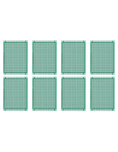 Placas PCB Doble Cara MECCANIXITY 50x70mm Paquete de 8