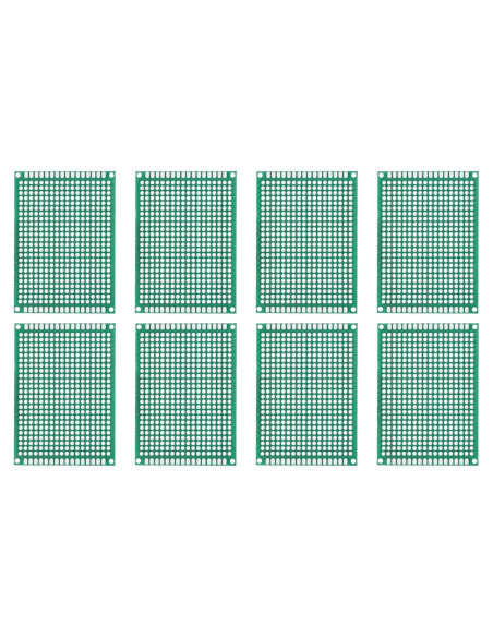 Placas PCB Doble Cara MECCANIXITY 50x70mm Paquete de 8
