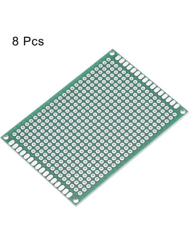 Placas PCB Doble Cara MECCANIXITY 50x70mm Paquete de 8
