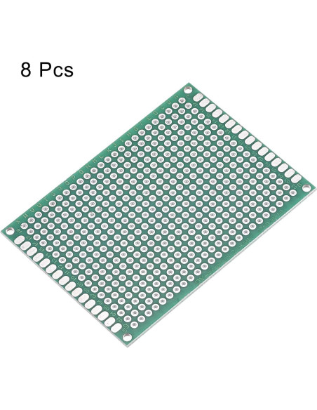 Placas PCB Doble Cara MECCANIXITY 50x70mm Paquete de 8