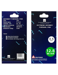 Almohadilla Térmica WENDU 85x45mm 0.5mm 12.8 W/mK No Conductiva