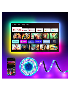 Tira LED Inteligente RGB+IC Pak 5m con Control APP y Sincronización