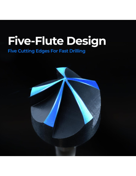 Broca Avellanadora de Cobalto Toolant Pro 12.7 mm Hexagonal