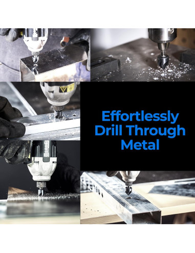 Broca Avellanadora de Cobalto Toolant Pro 12.7 mm Hexagonal