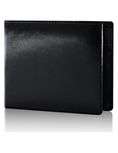 Billetera de Cuero Genuino Vast Scenery - Bloqueo RFID, Slim