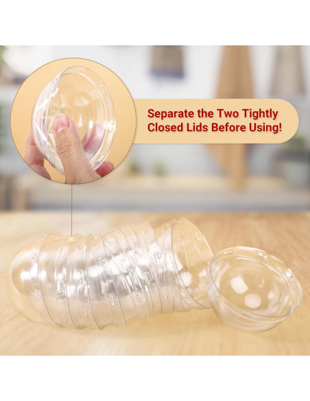 Ramequines Desechables EUSOAR 50pcs 103ml Aluminio Negro/Dorado