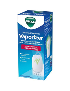 Vicks Vaporizador Sin Agua V1750 con Luz Nocturna y VapoPads 2