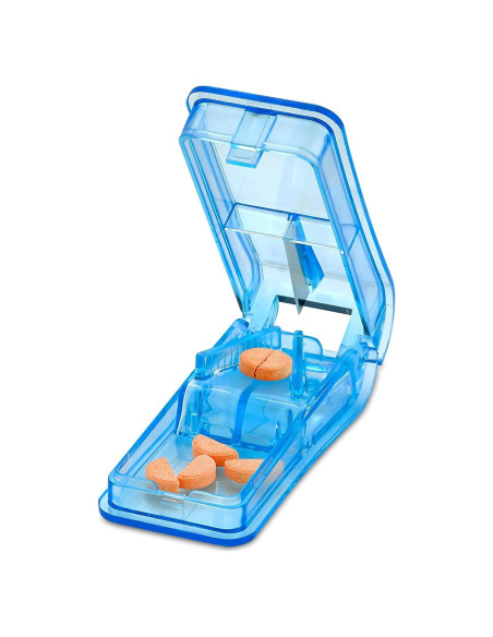 Cortador de Pastillas V-Grip MEDca - Divisor Transparente 8 Tamaños
