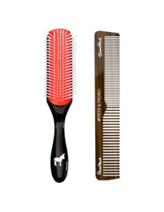 Conjunto de Cepillo y Peine Clásico Pete & Pedro Premium