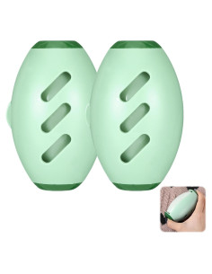 2 Rodillos Quitapelusas Reutilizables YOUNG-W Verde 10.1x6.1cm