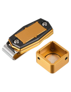 Porta Tiza Magnético PATIKIL de Aluminio para Billar con Clip